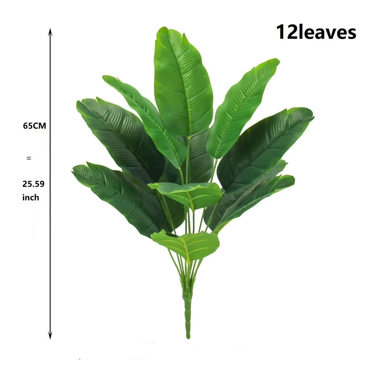 50-90Cm Large Scale Simulation of Green Plants Sunflowers Banana Leaves Potted Plants Indoor Green Plants Garden Potted Plant De