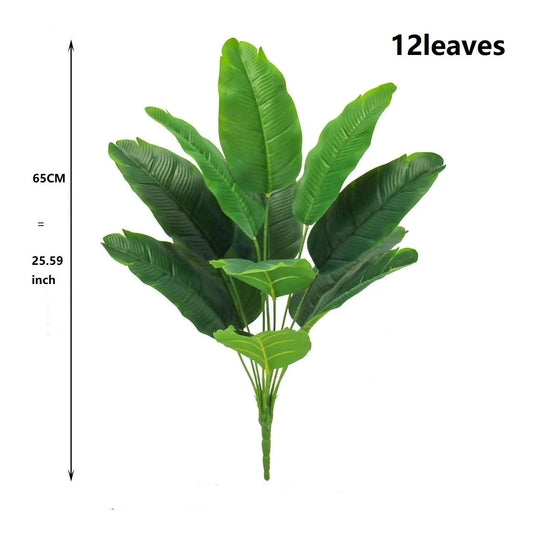 50-90Cm Large Scale Simulation of Green Plants Sunflowers Banana Leaves Potted Plants Indoor Green Plants Garden Potted Plant De