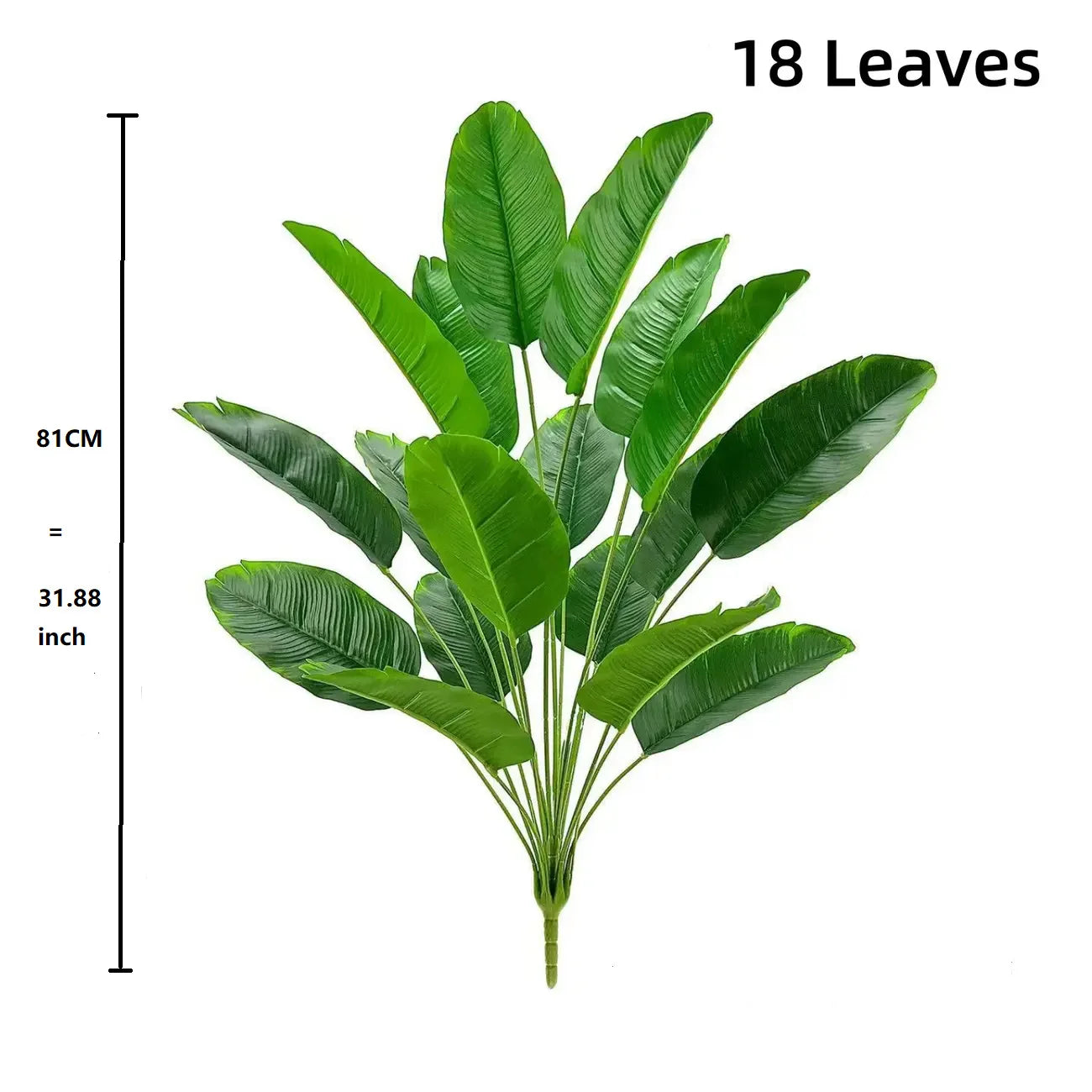 50-90Cm Large Scale Simulation of Green Plants Sunflowers Banana Leaves Potted Plants Indoor Green Plants Garden Potted Plant De