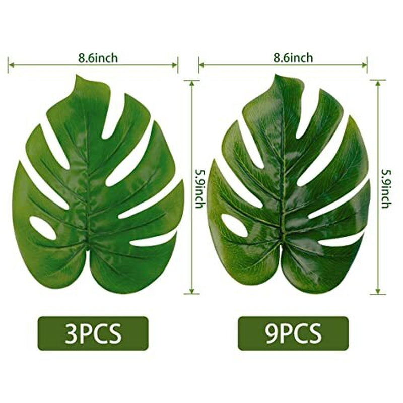 19 Large Fake Plants Artificial Palm Tree in Pot for Indoor and Outdoor Home Off