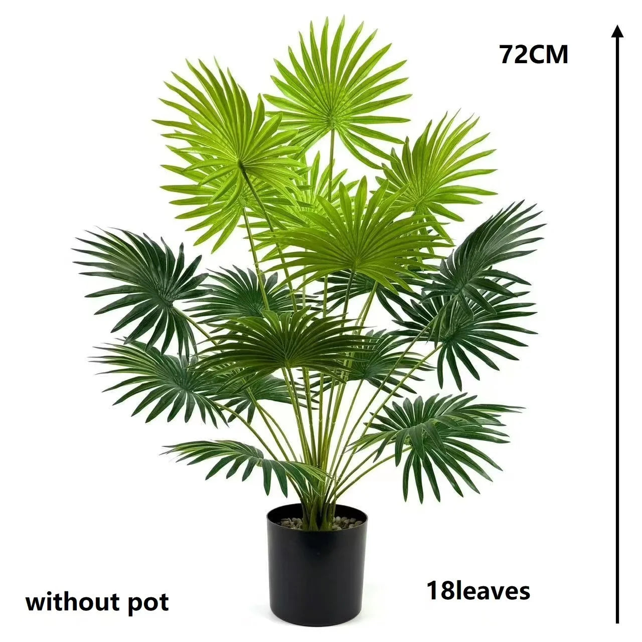 50-90Cm Large Scale Simulation of Green Plants Sunflowers Banana Leaves Potted Plants Indoor Green Plants Garden Potted Plant De