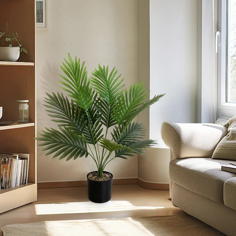 50-90Cm Large Scale Simulation of Green Plants Sunflowers Banana Leaves Potted Plants Indoor Green Plants Garden Potted Plant De