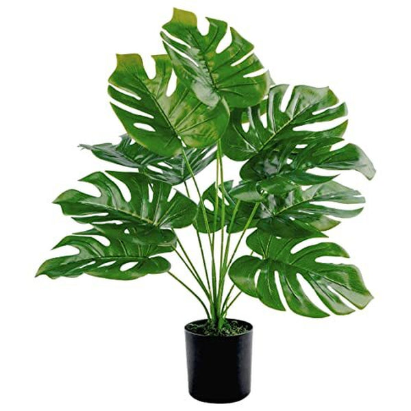 19 Large Fake Plants Artificial Palm Tree in Pot for Indoor and Outdoor Home Off