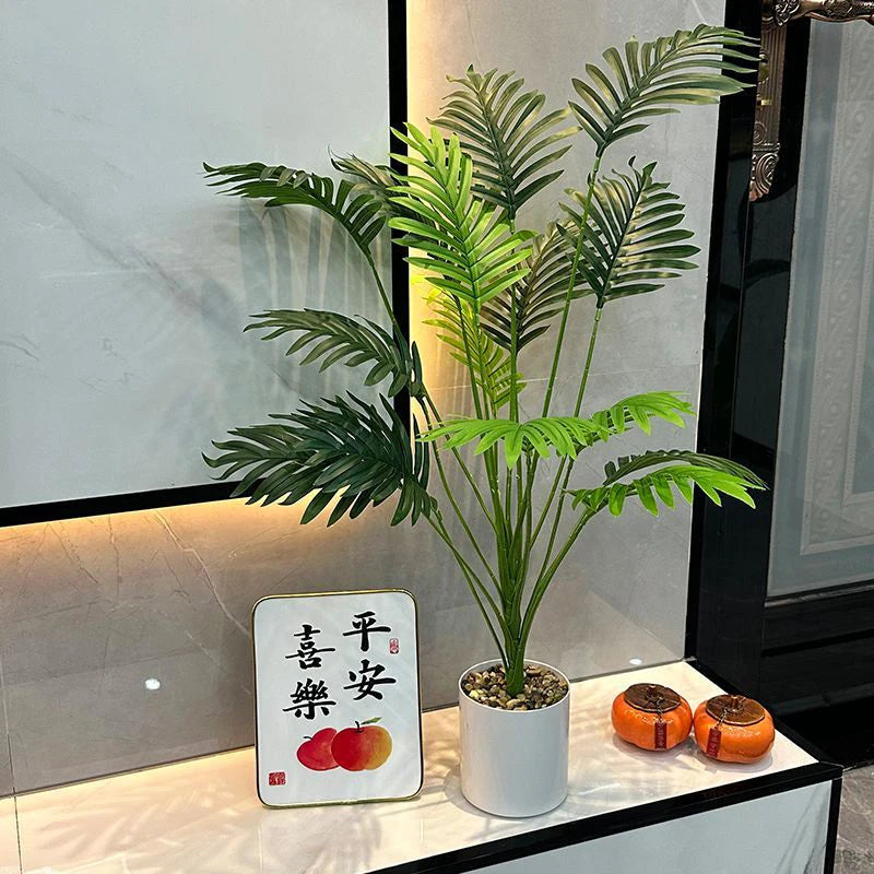 50-90Cm Large Scale Simulation of Green Plants Sunflowers Banana Leaves Potted Plants Indoor Green Plants Garden Potted Plant De